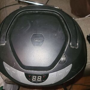 Jensen Black and Gray Boombox